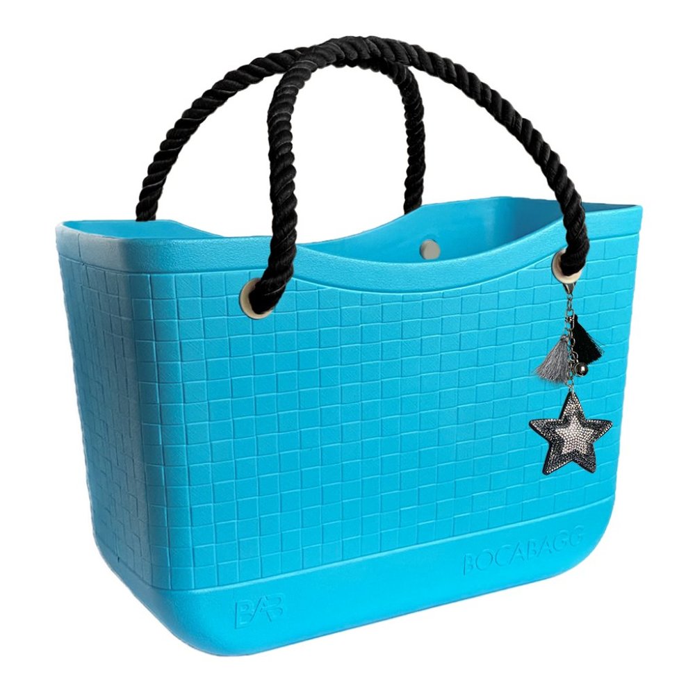 BocaBagg (Aqua) Large EVA Tote Bag-Like Bogg Bag